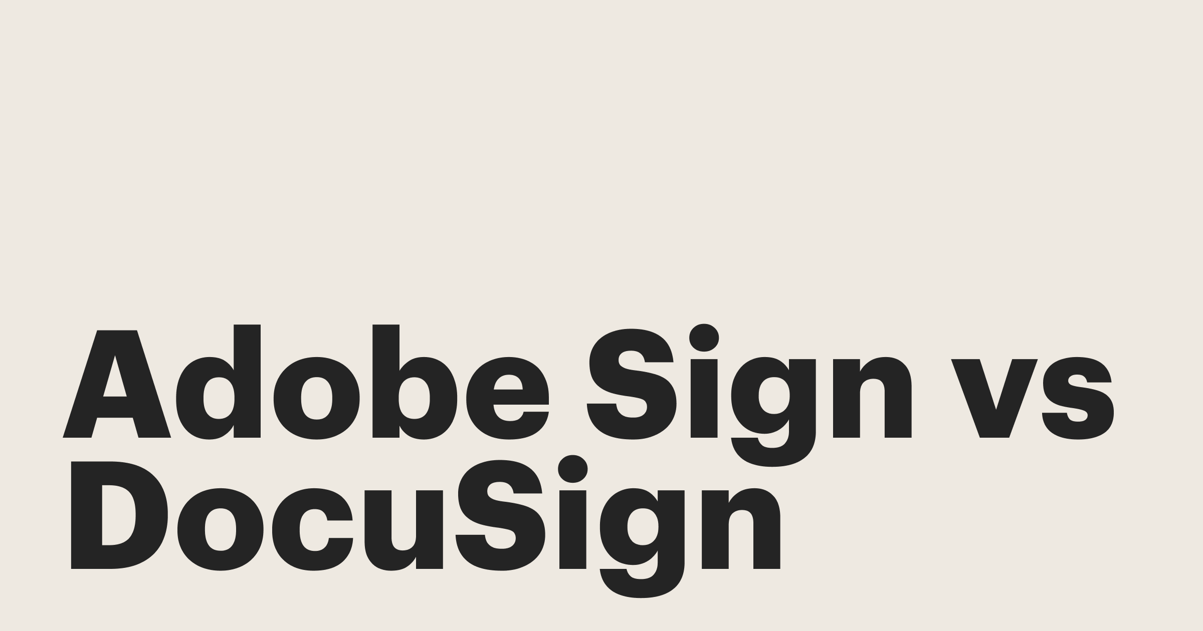 Top 10 Adobe Sign Competitors and Alternatives for E‑Signatures